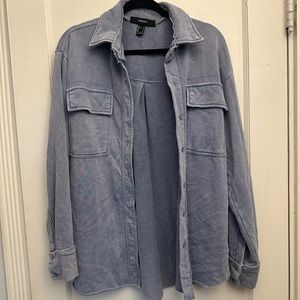 Forever 21 button down sweater shirt jacket
